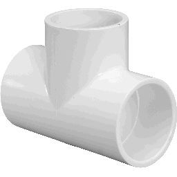 Lasco .5" Schedule 40 PVC Slip Tee SxSxS | 401-005