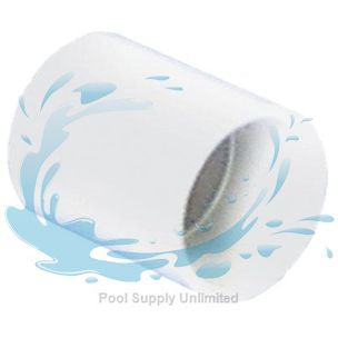 Lasco 2" Schedule 40 PVC Slip Port Coupling | 429-020