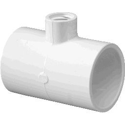 Lasco .5" Schedule 40 PVC Tee SxTxS | 402-005