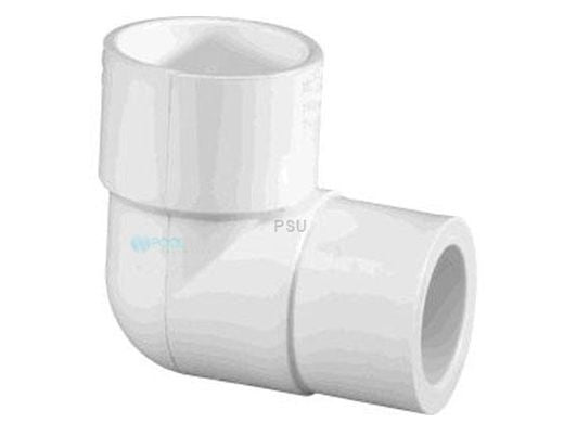 LASCO 406-251 25/BX 2"x1-1/2" SLIP RED 90^ ELL