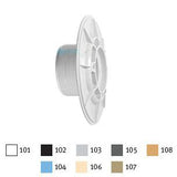 AquaStar 6" Sumpless Bulkhead Fitting with 2.5" MPT and 2& | 625T20S102