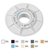 AquaStar 6" Sumpless Bulkhead Fitting with 2.5" MPT and 2& | 625T20S102