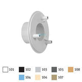 AquaStar TAN SUMPLESS 4" BULKHEAD W/ 2" SLP INSIDER | 420SI108