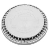 AquaStar 8 inch Anti Entrapment Suction Outlet Cover and Frame Bone | 8AV106