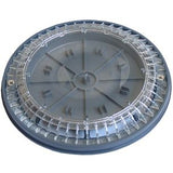AquaStar 8" Color Choice Suction Outlet Covers, Inserts, and Fr | 8CC105