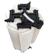 Pentair 59023300 grid assembly for the 60 sq ft FNS Plus filter, side view