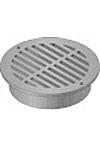 NDS 6" Sand Plastic Round Grate, Connects To 6" Spee-D Basin, Pipes, And Fittings