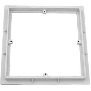AquaStar RFSFR12101 RETROFIT 12" SQ FRAME ONLY WHITE | RFSFR1201