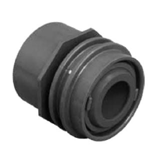 AquaStar Flush Mount retrun Fitting with Water Stop Fits Outside 1-12€? Pipe Light Gray  JE3103B
