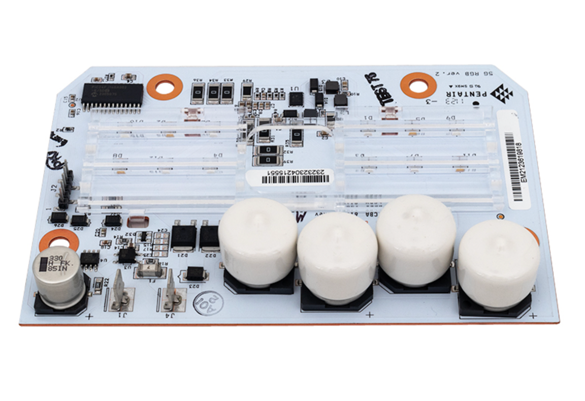 Pentair 619818Z IntelliBrite 5G color LED engine, angled view