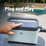 Maytronics Dolphin (2026 Model) Explorer E25 Wi-Fi Robotic Pool Vacuum Cleaner Pools up to 50 FT - Waterline Scrubber Brush, 99996406-XPI