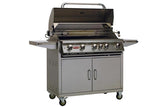 Bull Outdoor Products Inc Barbecue Brahma 38in 5-Burner Propane Cart with Lights | 55000