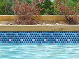 NPT National Pool Tile Jules 1x1 Glass Series Pool Tile | 9575-5AT