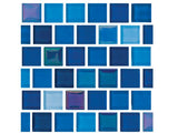 NPT National Pool Tile Jules 1x1 Glass Series Pool Tile | 9575-5AT