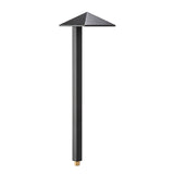 VistaPro 20-7/8" X 5-1/2" Black Path Light With T3 Led Lamp 2.5W