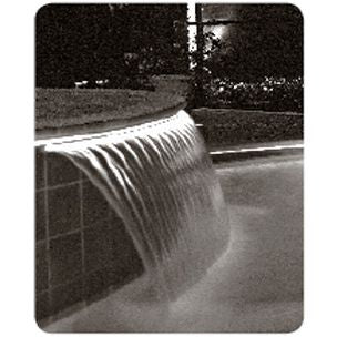 Next Step Savi Oasis Nova Fall 96" Waterfall 9" Lip 40' Fiber | OAWF-96-9-NF-40F