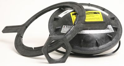 Pentair PacFab 8.5" Black Closure Butress Kit Threaded | 154856