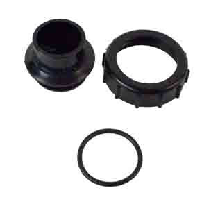 Pentair Black Bulkhead Union 1-1/2"X2" Set 270004