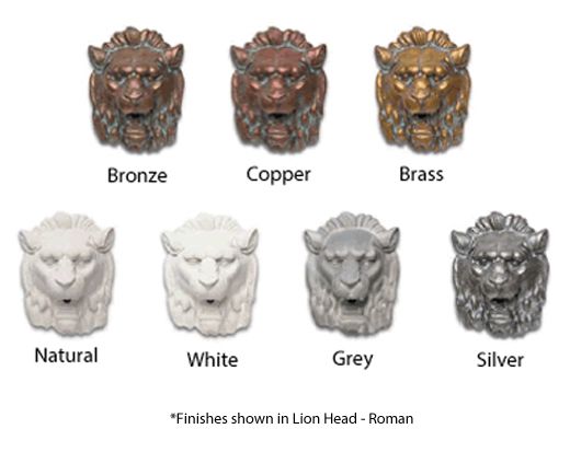 PENTAIR 5820507 BRONZE LION BAROQUE MED