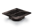 Rain Bird DG7USB - 7" Black Plastic Square Universal Drain Grate