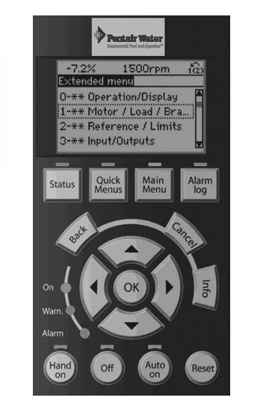 PENTAIR AD050-2303-N01 ACU DRIVE 5HP 230V 3PH NEMA 1