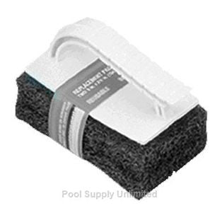 A&B Brush Mr Scrubber Jr with 2 Brown Pads | 8520/111BR