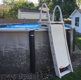 Confer Plastics Roll-Guard A-Frame Safety Ladder with Barrier System 48"-54" | 7200, view 6