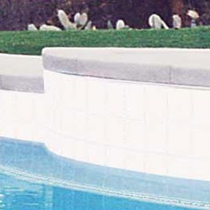National Pool Tile 6x6 Solids Pool Tile | Glossy White | M6762