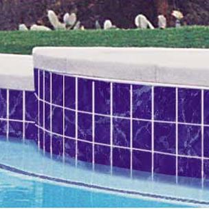 National Pool Tile Seven Seas 6x6 Pool Tile | Mediterranean Blue | PA32