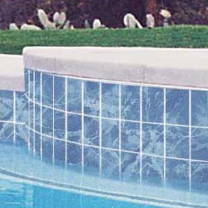 National Pool Tile Seven Seas 6x6 Pool Tile | Lake Blue | PA41