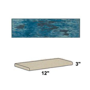NPT National Pool Tile Verona 6x6 Series Pool Tile | Borba Turquoise | V | VR679 SBN