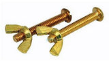 Pool Pals Brass Screw and Wing Nut Set | RP720