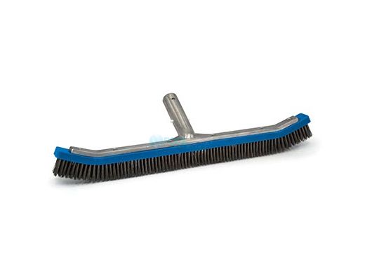 Pool Pals 17" Classic Metal Handle SS Bristle Algae Brush | BR2016S