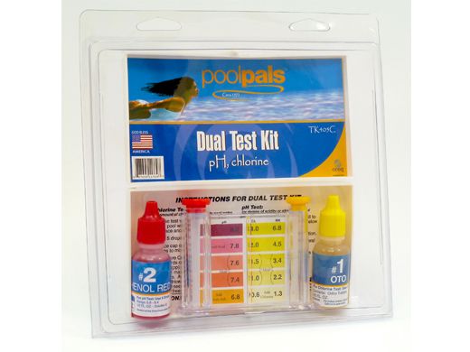 Pool Pals Test Kit 3 Way Clam Shell | TK405PP
