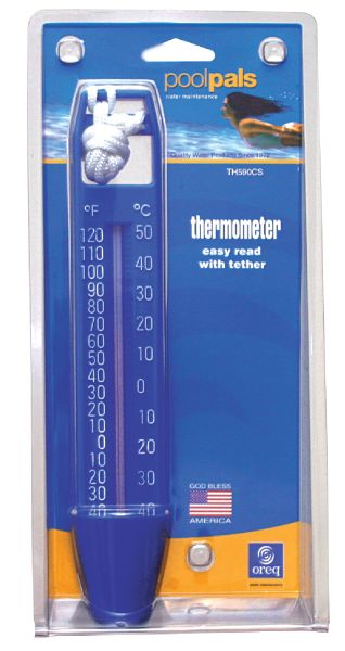 Pool Pals Economy Big Eye Thermometer Clam Shell | TH1590PP