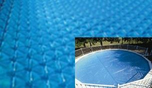 Solar Blanket 16' X 32' Rectangle Pool Cover Blue | 5-Year Warranty | 10 MIL Thickness | 2851632