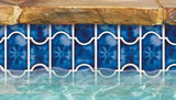 NPT National Pool Tile Botanical Series Pool Tile Sky Blue | BUE22