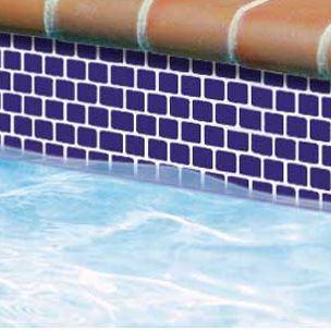 National Pool Tile Mini Koyn 1 1/8" x1 1/8" Series Pool Tile | Cobalt Blue | MK1150
