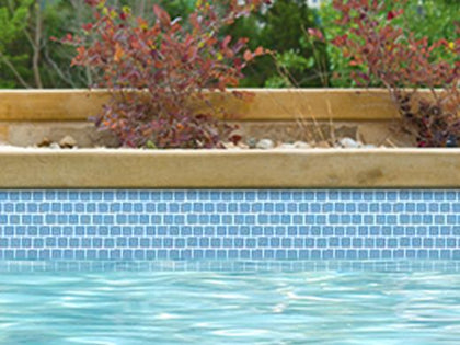 NPT National Pool Tile Mini Koyn Series Pool Tile Sky Blue | MK262