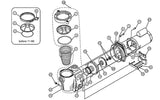 Pentair Whisperflo Wet End Assembly .75HP | 75452