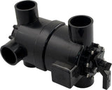 Jandy 8034 Neverlube 2-in-1 backwash valve, second view showing the port connections