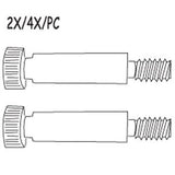Poolvergnuegen Bolt Kit Wheel 2x4xPC | 896584000-198