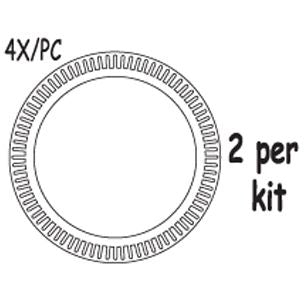 POOLVERGNUEGEN 896584000-372 WHEEL BACK SOLID 4x TILE