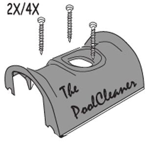 Poolvergnuegen SHROUD TOP KIT W/SCREWS 2x4x GRAY | 896584000-600
