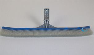 Pentair 18" inch White Nylon Pool Brush w/ Aluminum Back #92 | R111046