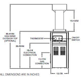 Raypak Indoor Drafthood Heater Stacktop for Versa 130A 155A Model He | 3723