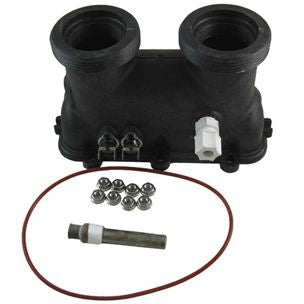 Raypak Inlet Outlet Header Assembly Complete 130K BTU | 011594F