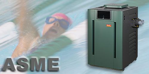 Raypak Digital Low NOx ASME Certified Natural Gas Commercial Pool Heater 399k BTU | Cupro Nickel Exchanger | C-R407A-EN-X 010230 | B-R407AL-EN-X 017712