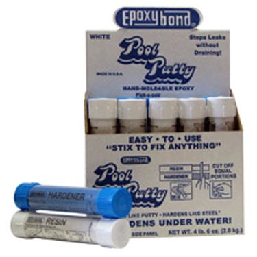 Atlas Minerals 2-Part Pool Putty White 14 oz | 530318