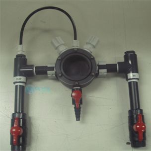 Santa Barbara Controls Flow Cell Assembly with Flow Switch | FCAPW-FS